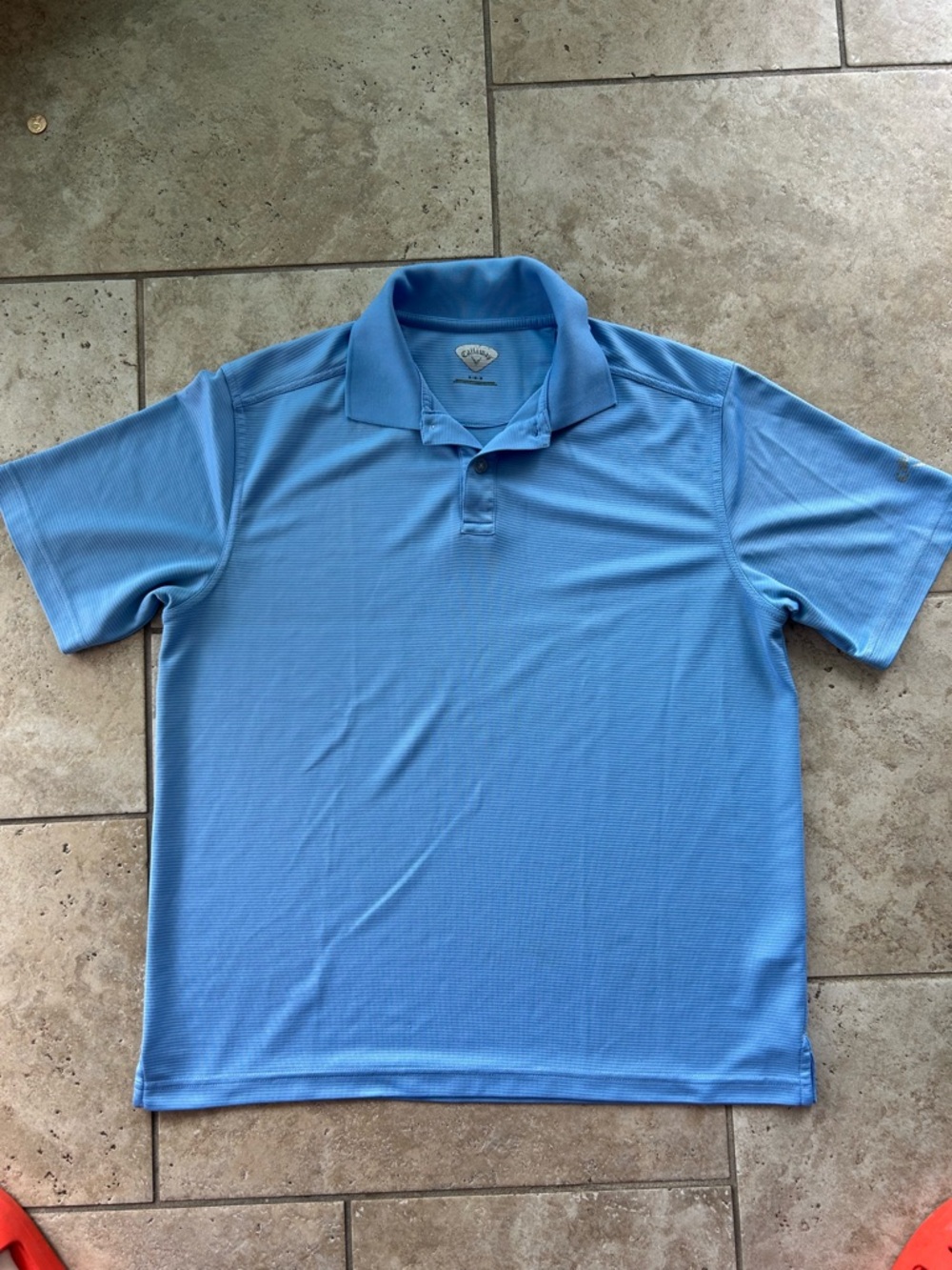 Callaway Light Blue Golf Polo Shirt